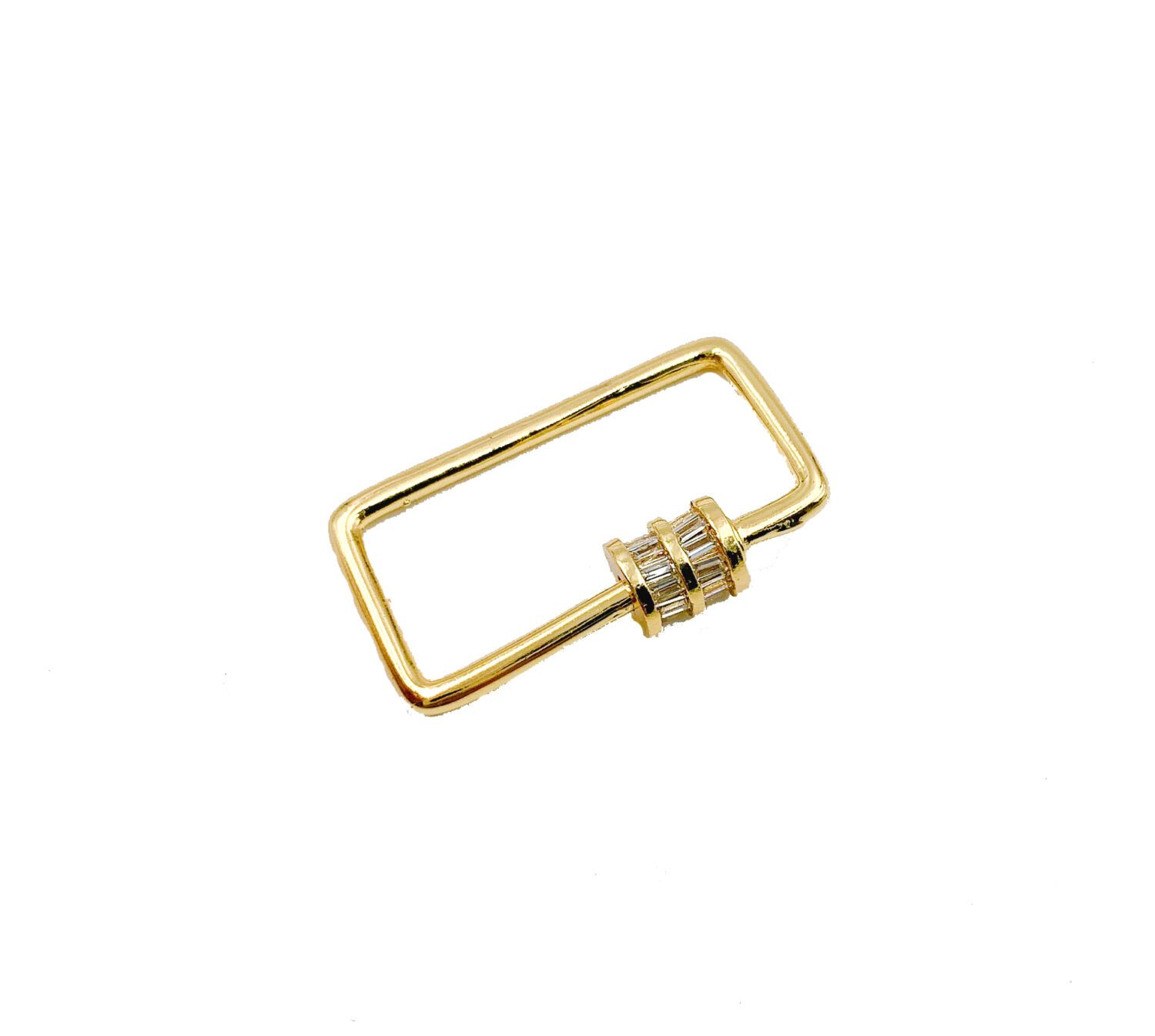 Gold Filled Layered Necklace Detangler Clasp Magnetic Necklace Detangler,  Multiple Strand Chain Necklace / Bracelet Component, CL528