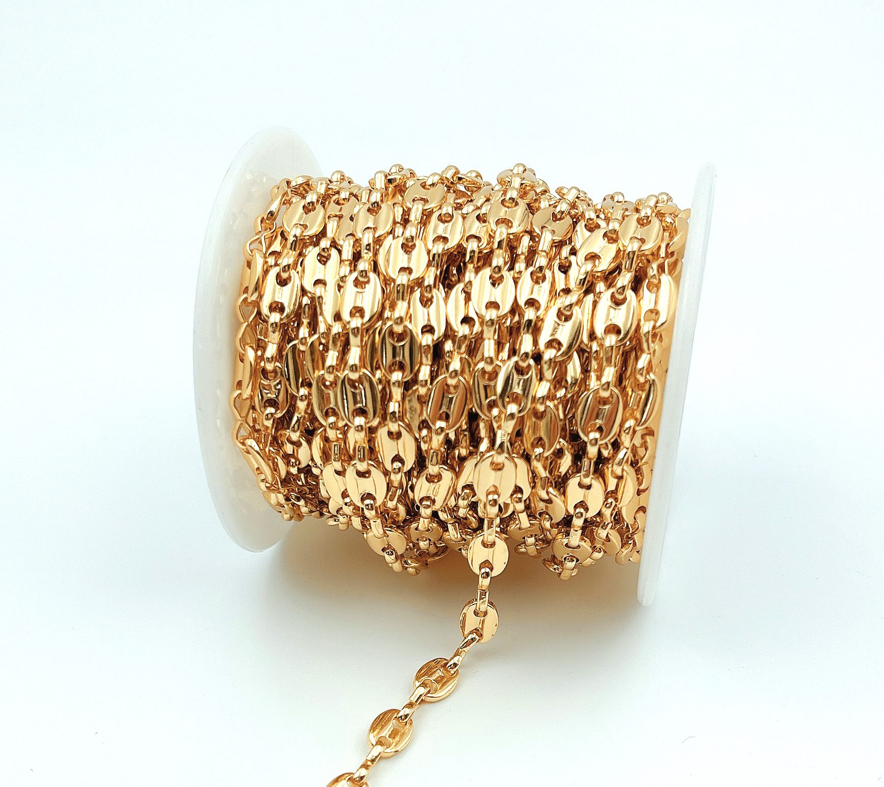 14K Gold Filled Necklace Gucci Link Chain by Yard 5mm