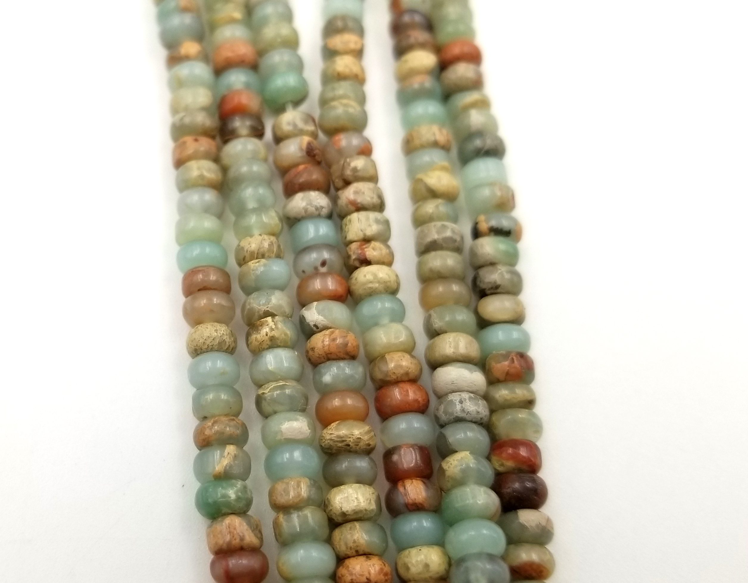 6/8/10MM African Opal Beads Grade AAA Genuine Natural Gemstone Full