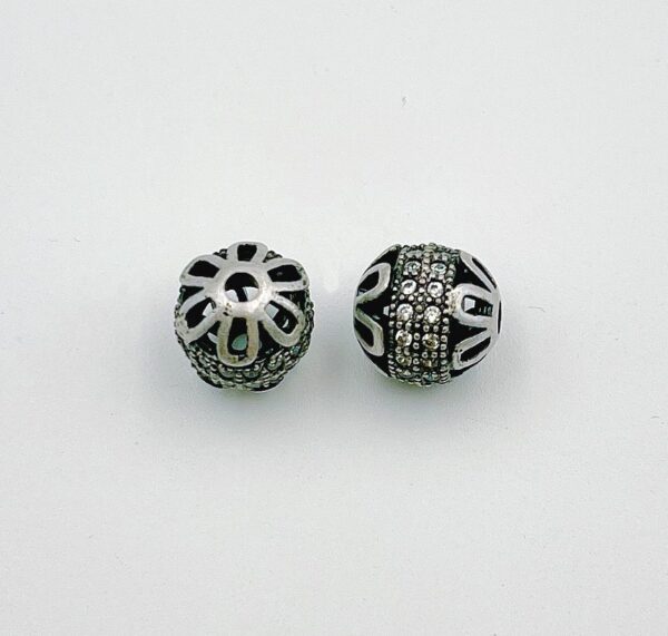 Flower Round Ball Beads