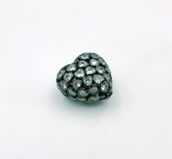 Black Heart Beads Pendant