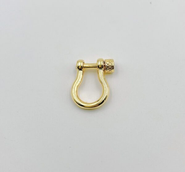 Gold Shackle Clasp