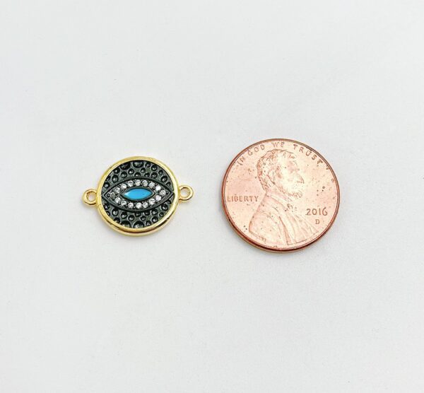 Evil Eye Connector and Coin