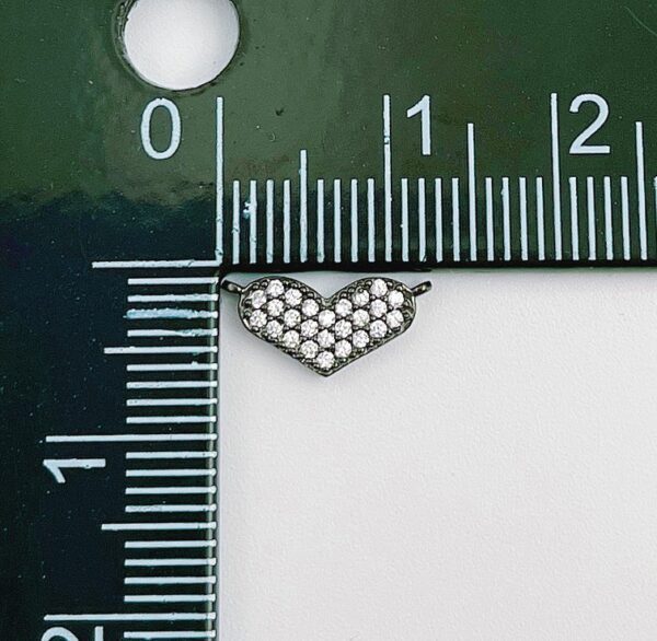 Measuring Heart Charm Connector and Coin
