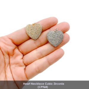Heart Silver and Gold Pendant