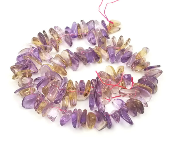 Natural Ametrine Nugget Chunk Beads