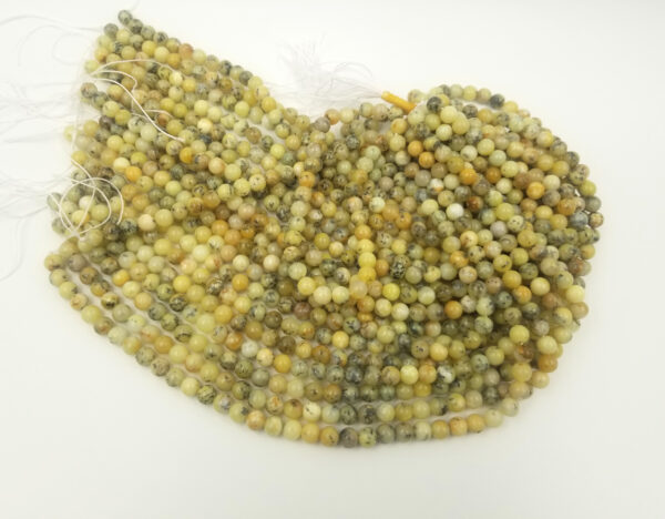 Opal Yellow Beads