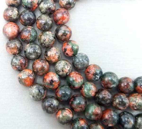 Natural Seraphinite Red Chlinoclocre Beads