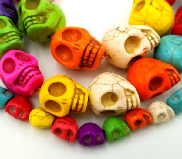 Assorted Skull Beads