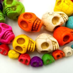 Assorted Skull Beads