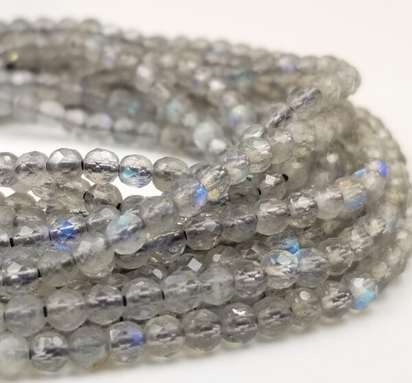 Faceted Labradorite Beads