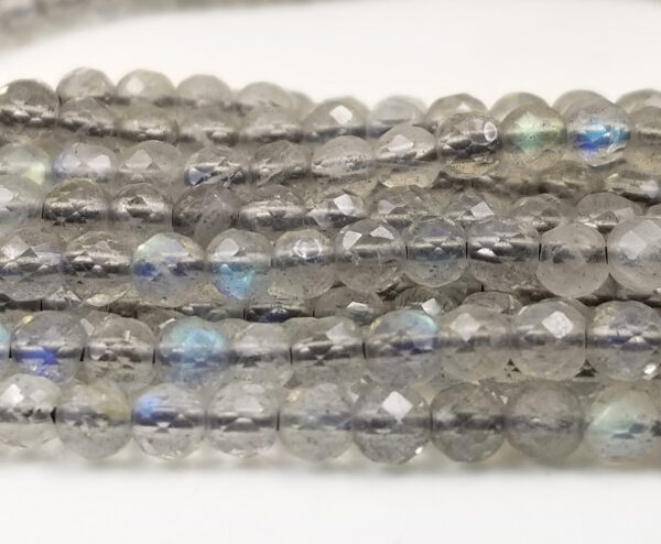 Faceted Labradorite Beads