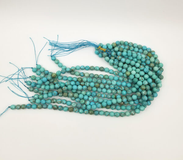 Faceted Turquoise Gemstone Beads