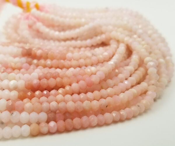 Pink Opal Semi Precious Stone Gemstone Beads