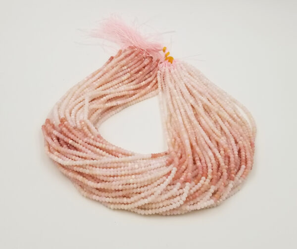 Pink Opal Semi Precious Stone Gemstone Beads