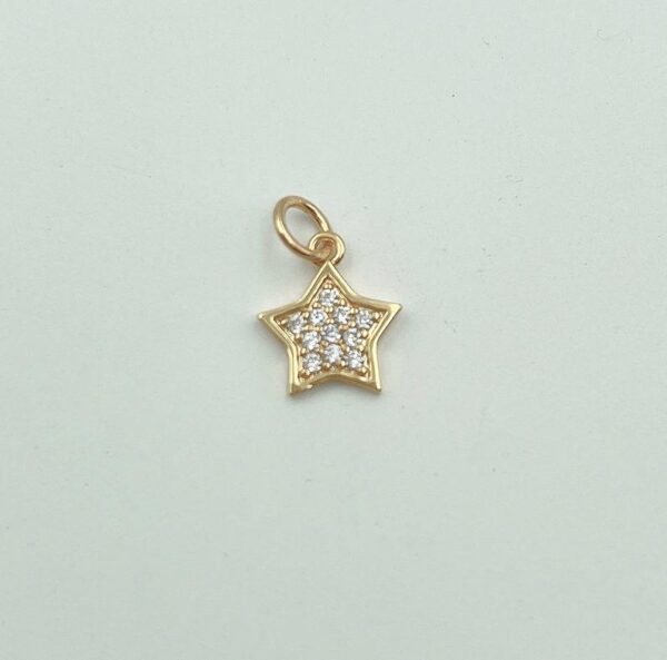 Gold Tiny Star Pendant