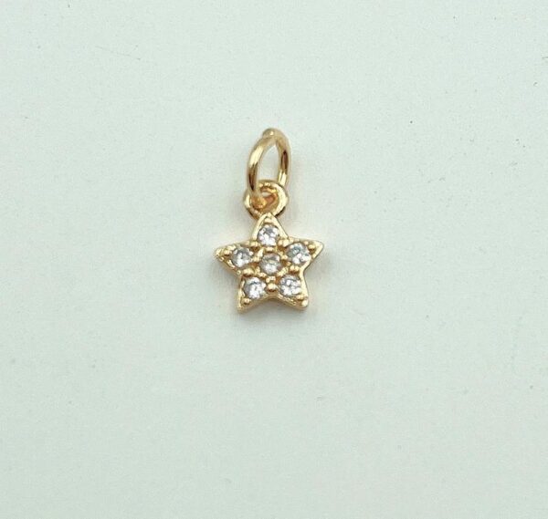 Gold Tiny Star Pendant