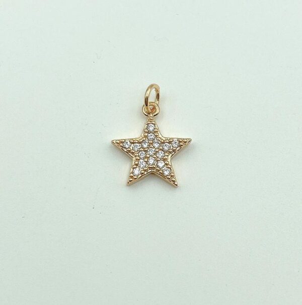 Gold Tiny Star Pendant