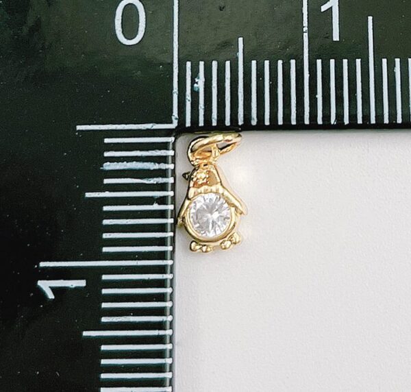 Measuring Cute Penguin Charm Pendant