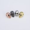 Copper Skull Beads For String Bracelet,Knife Lanyard Charm – Metal Field  Shop