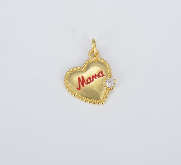 Gold Filled Mama Charm