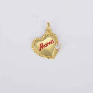 Gold Filled Mama Charm