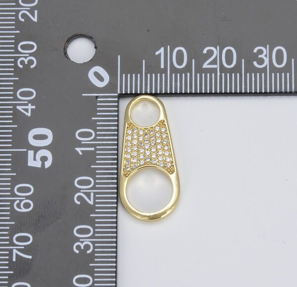 Measuring Gold Filled Soda Pull-tab Pendant