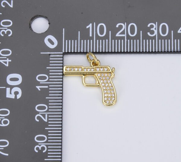 Measuring Desert Eagle Pistol Charm