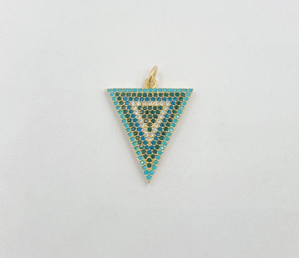 Dainty Gold Filled Triangle Charm