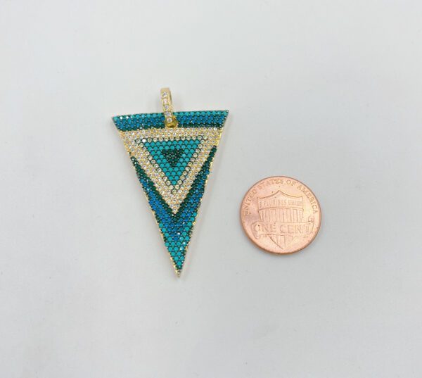 Dainty Gold Filled Triangle Charm