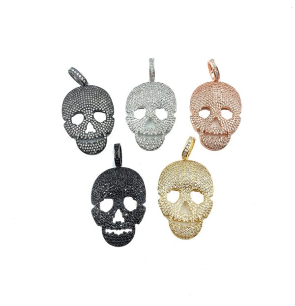 Different Color of Skull head Charm Pendant