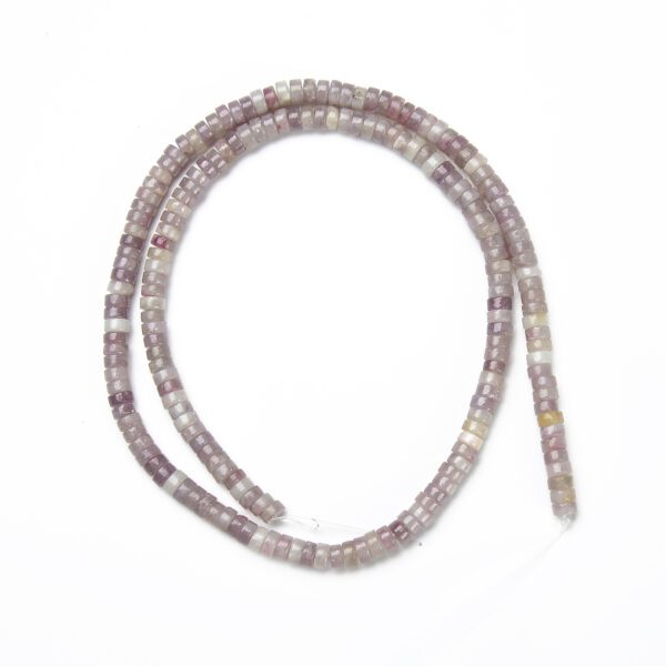 Lepidolite Heishi Natural Gemstone Loose Beads