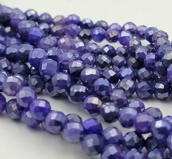 Lavender - Blue Mystic Moonstone Loose Bead