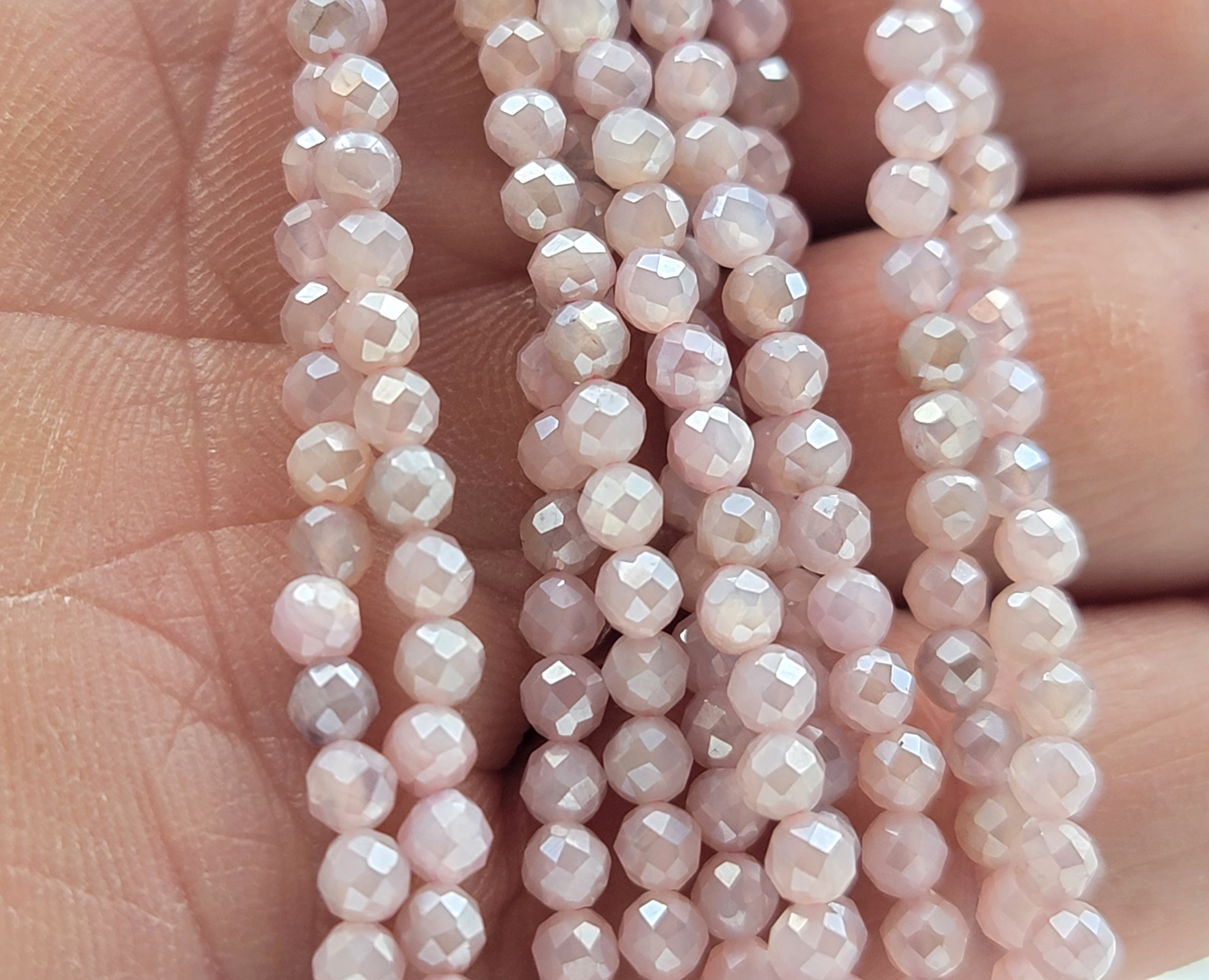 Full strand High Quality AAA grade beads with nice color variations. 6mm round beads on 15 inch strand Multi-Moonstone Gemstone Beads