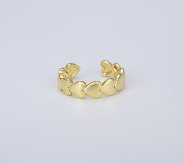 Adjustable Heart Ring