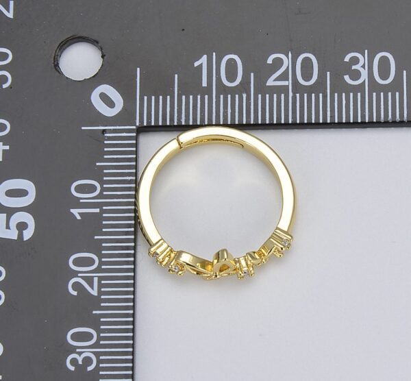 Measuring Minimalist Open Ring