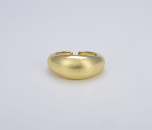 Simple Gold Adjustable Ring