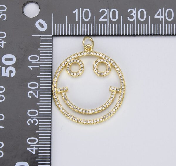 Gold Filled Happy Face Charms