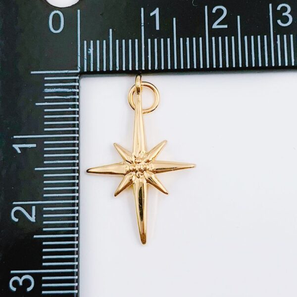 Gold Filled Dainty North Star Charm