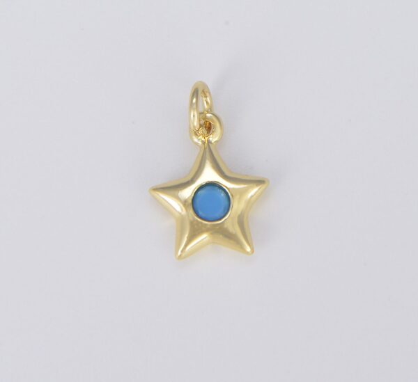 Gold Dainty Star Charm