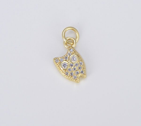 Dainty Gold Owl Charm