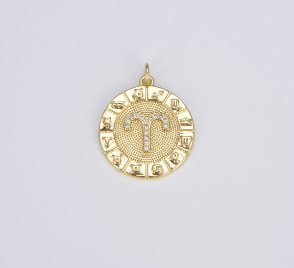 Gold Zodiac Charms