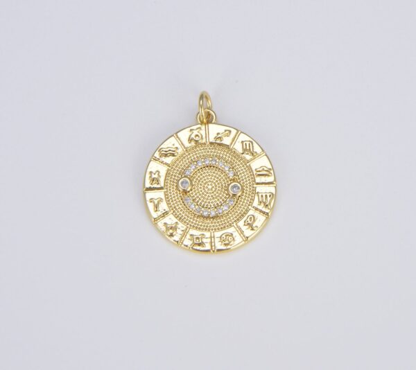 Gold Zodiac Charms