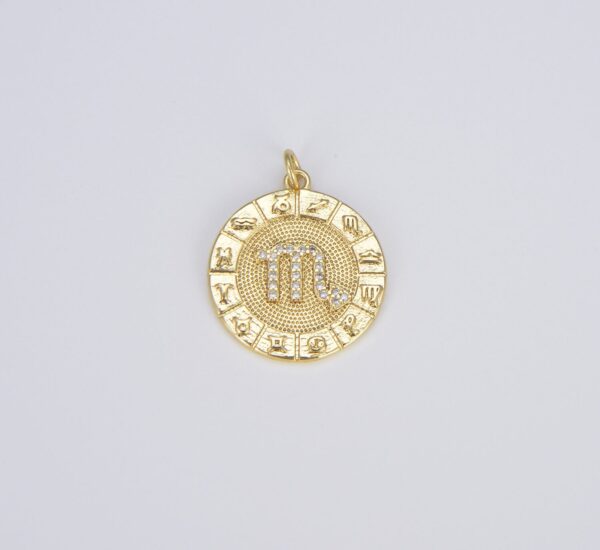 Gold Zodiac Charms