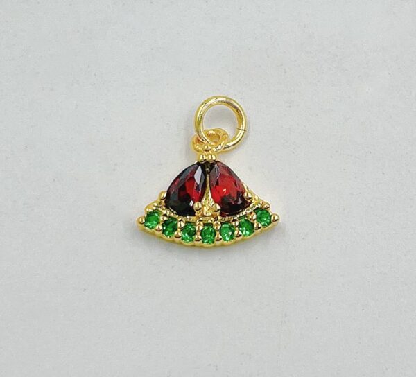 Gold Dainty UFO Spaceship Charm