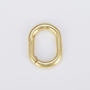 Gold Filled Carabiner Spring Push Clasp