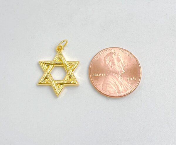 Gold-Filled Star of David Charm