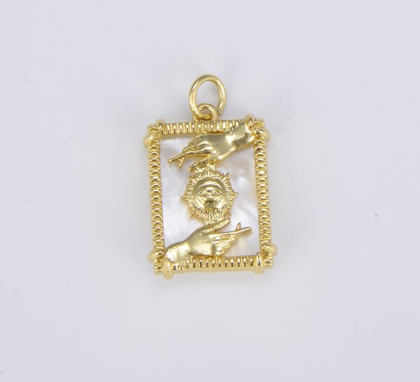 Gold Filled Tarot Card Reading Charm