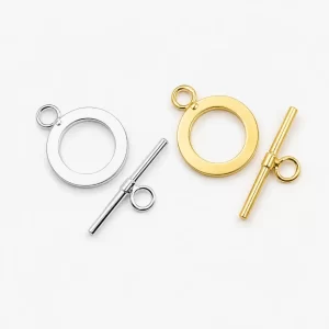 Gold Filled Toggle Clasp, Round Toggle Clasp, Bracelet Clasp, Necklace Clasp, Jewelry Finding, DIY Jewelry Supply, Jewelry Closure, CL522