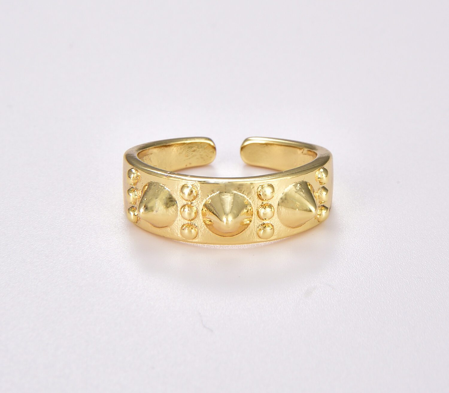 Adjustable Rose Gold Ring Kada at Rs 3499.00 | Gold Kada | ID: 2850649443488